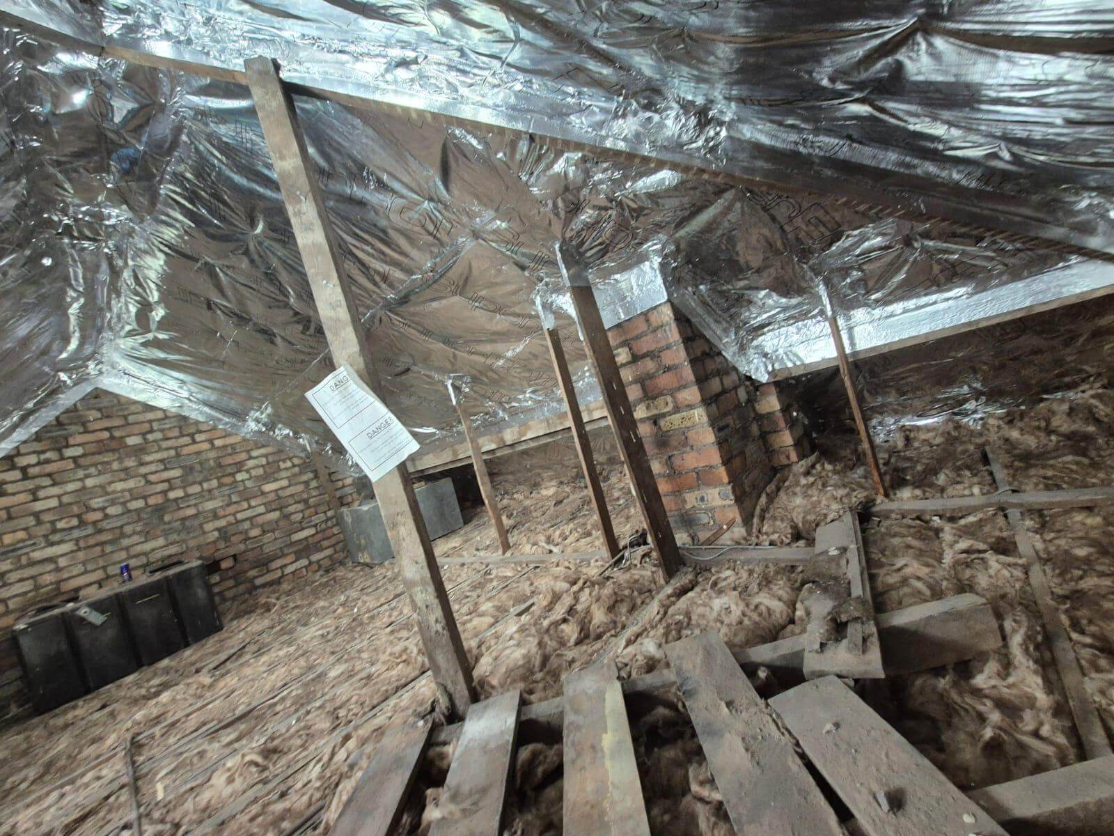 SuperFoil4Roofs insulation installation in Rochdale