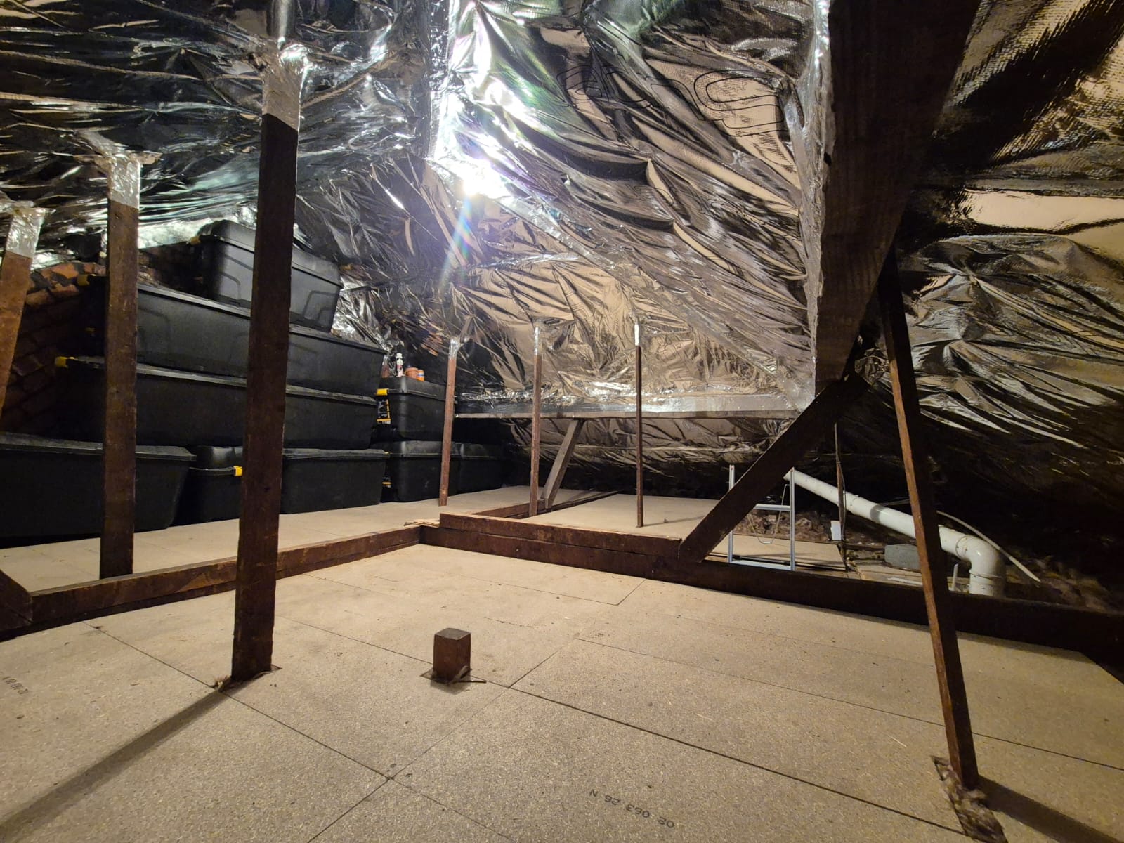 SuperFoil4Roofs insulation installation in Preston