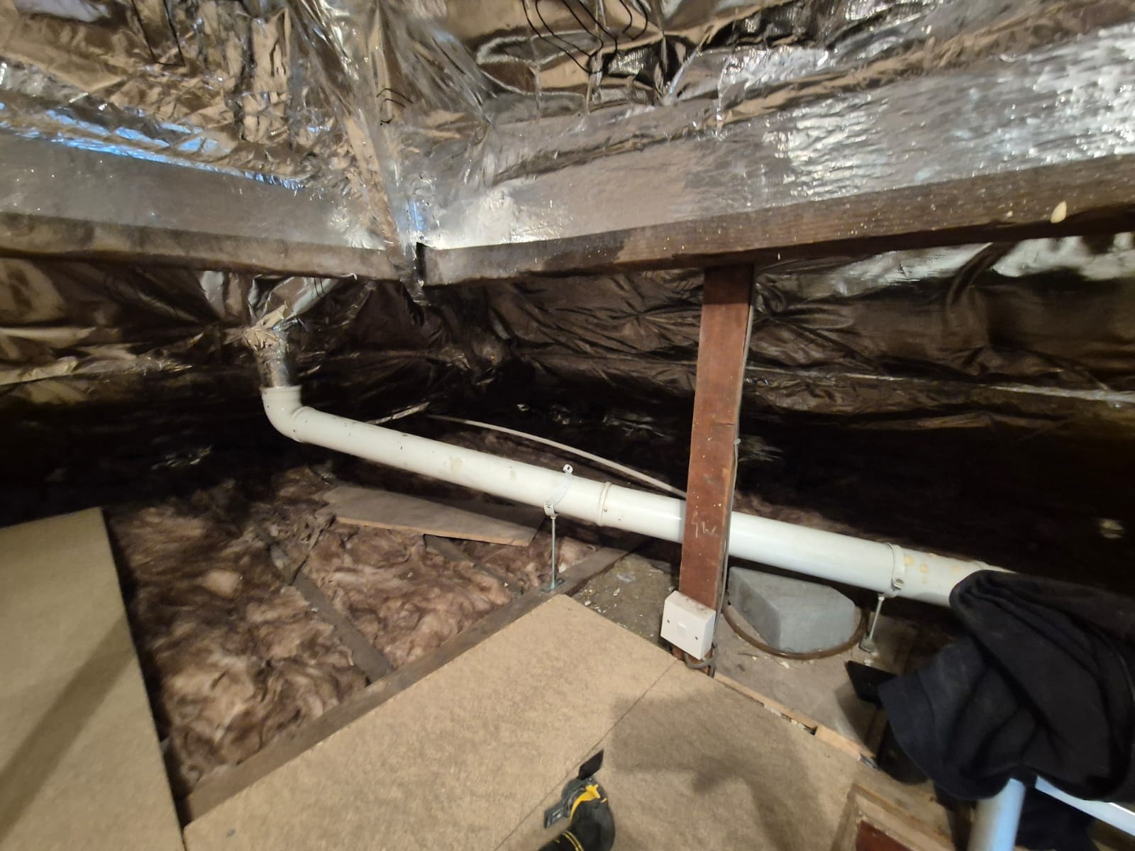 SuperFoil4Roofs insulation installation in Blackburn
