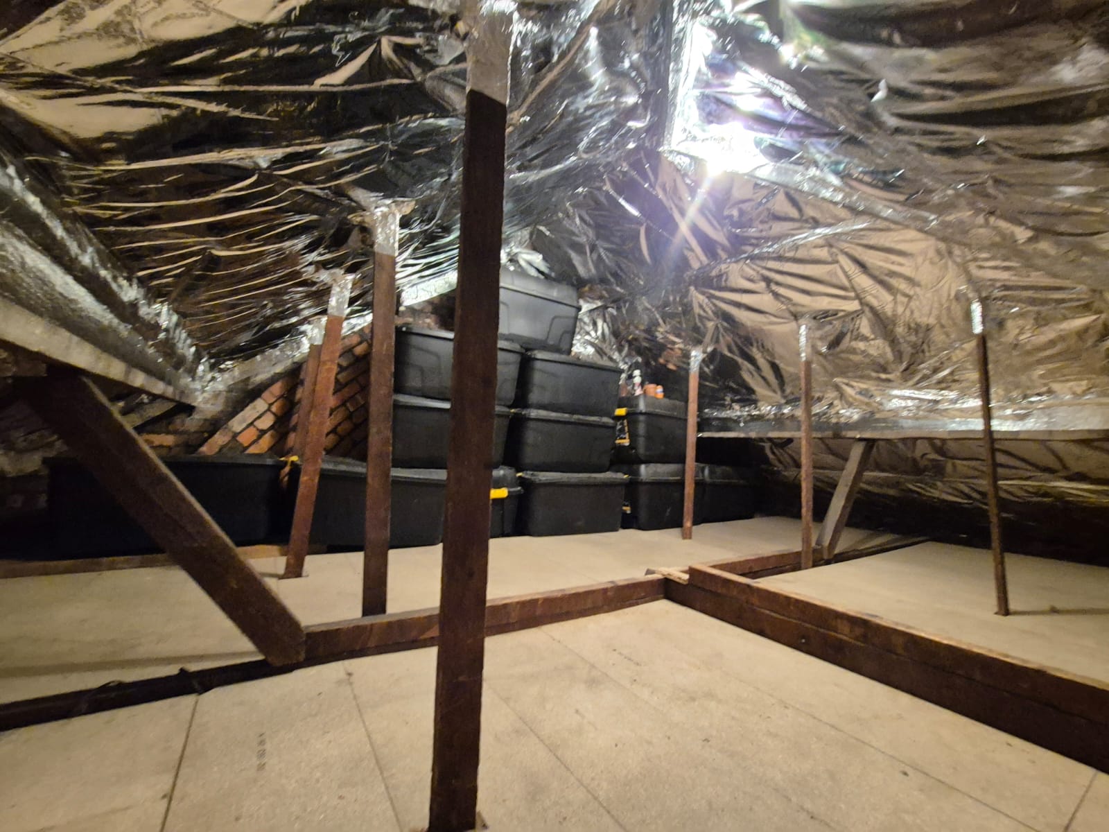 SuperFoil4Roofs insulation installation in Bradford
